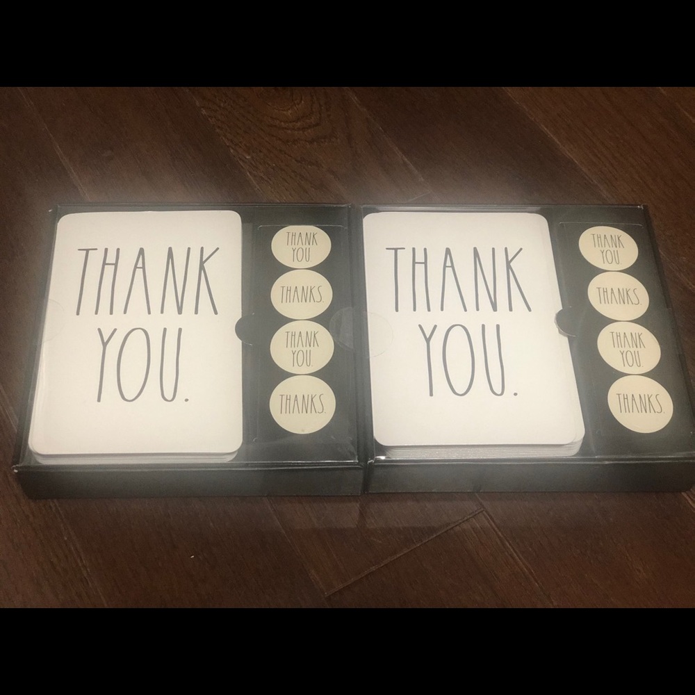 Rae Dunn THANK YOU CARDS